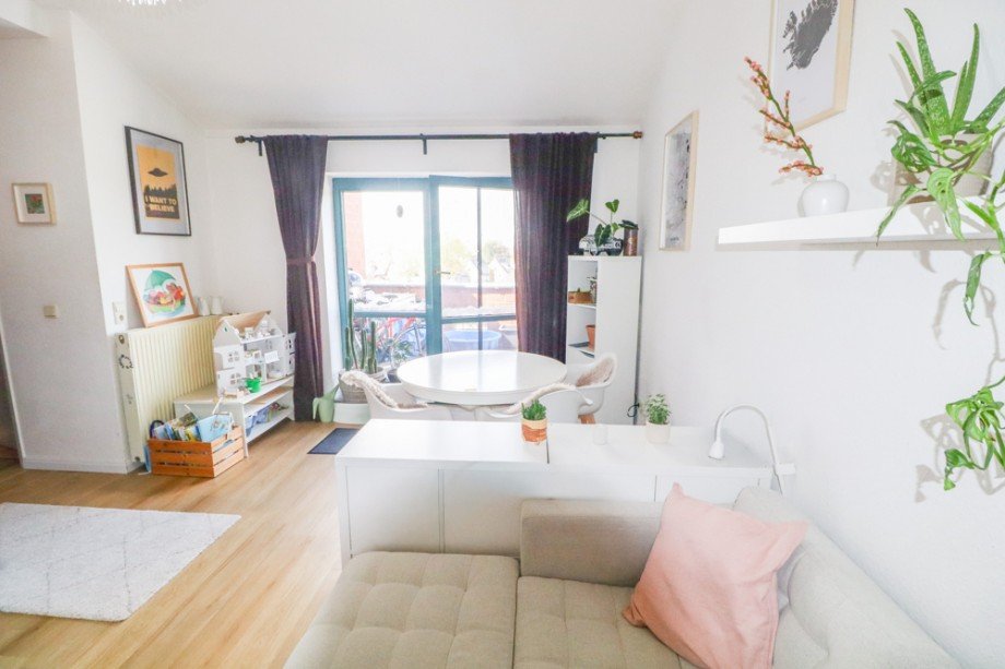 Wohn- und Essbereich Etagenwohnung Oldenburg (Oldenburg) / Eversten