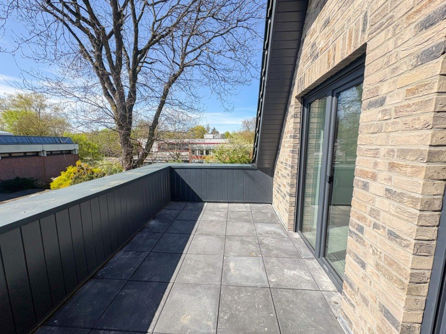 Balkon Dachgeschosswohnung Oldenburg