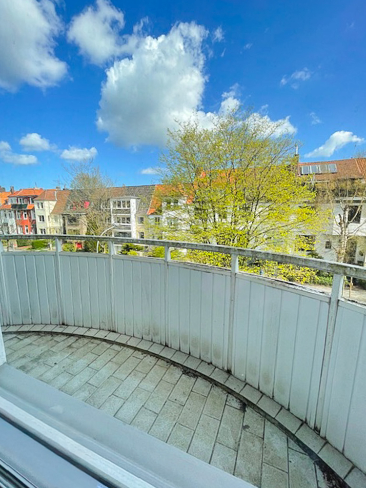 kleiner Balkon Etagenwohnung Wilhelmshaven