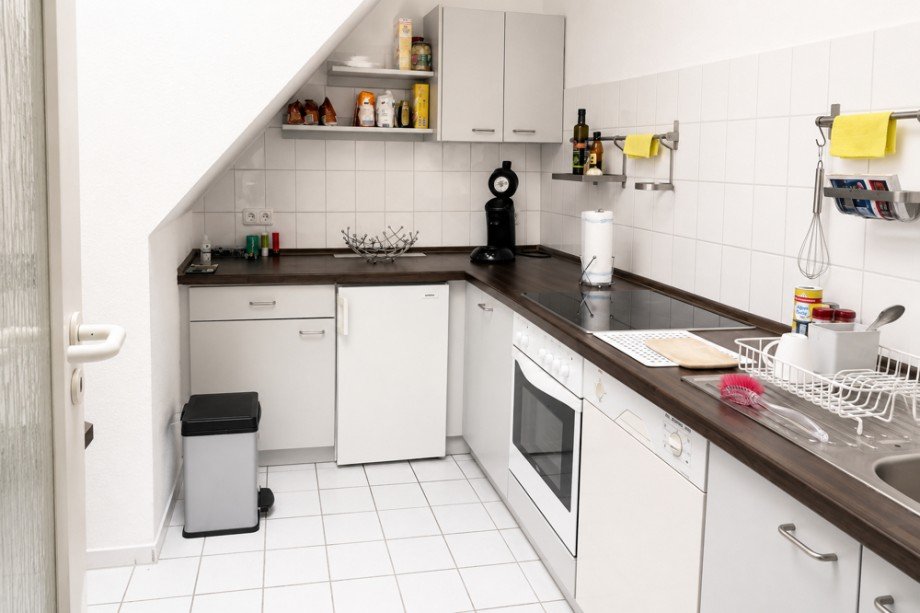 K�che mit K�chenzeile Dachgeschosswohnung Wilhelmshaven