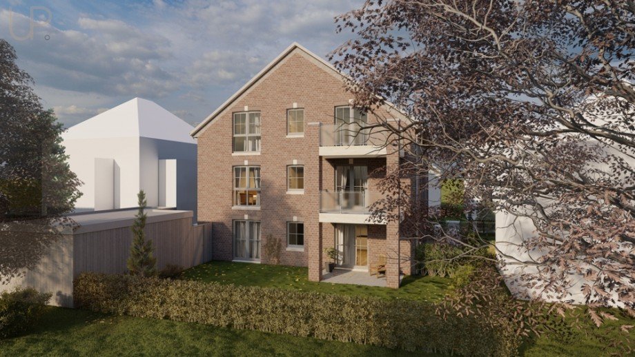 Visualisierung Au�enansicht Mehrfamilienhaus Oldenburg