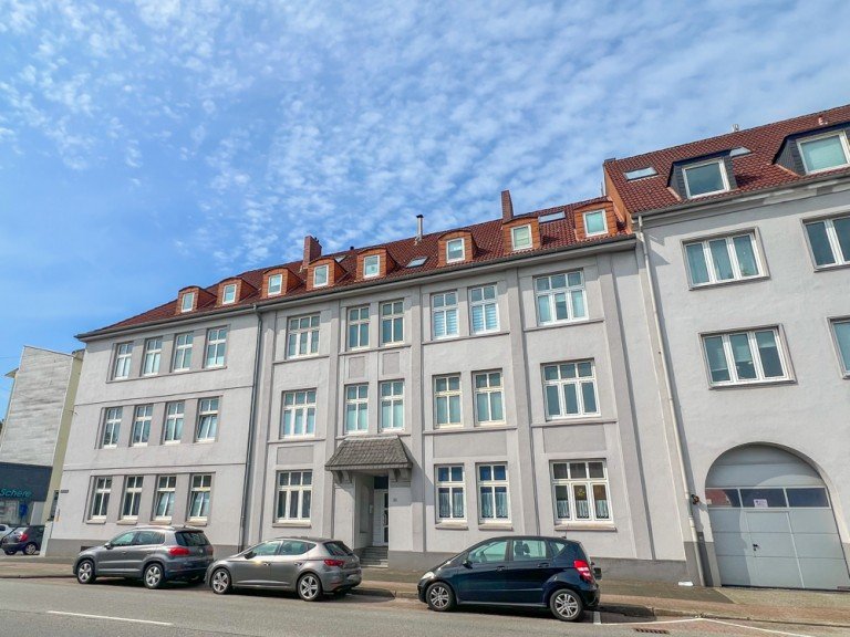Au�enaufnahme Wilhelmshaven Erdgeschosswohnung Direkt am beleibten Villenviertel !Modernisierungsbed�rftige Eigentumswohnung in WHV!