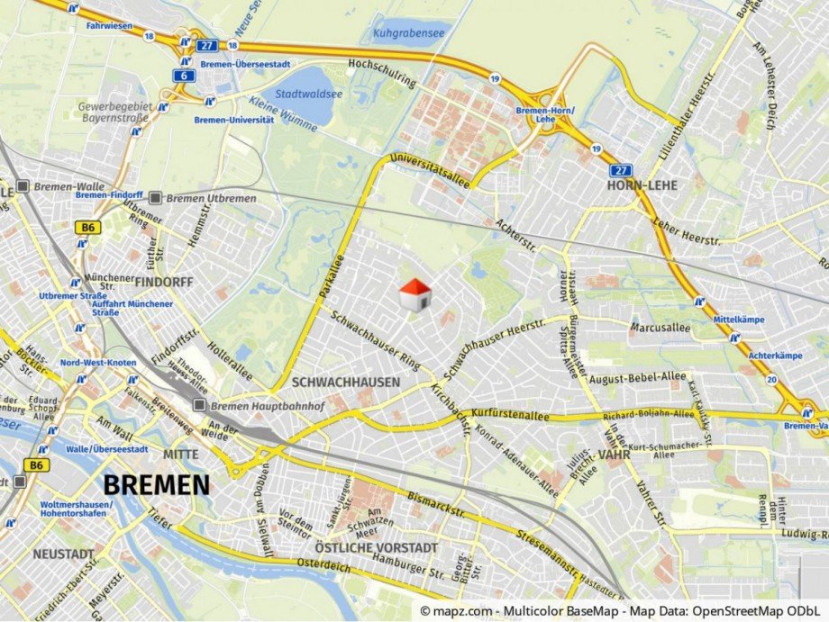 Lage Etagenwohnung Bremen