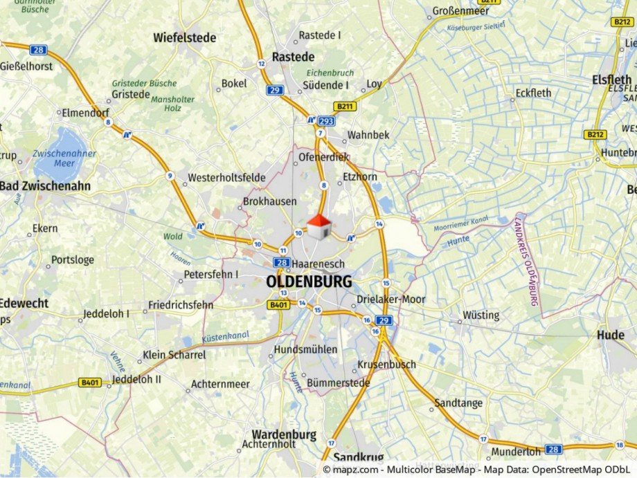 Makrolage Haus Oldenburg