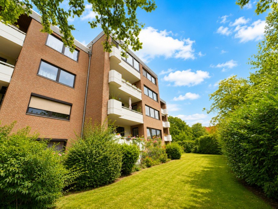 Au�enansicht Erdgeschosswohnung Oldenburg