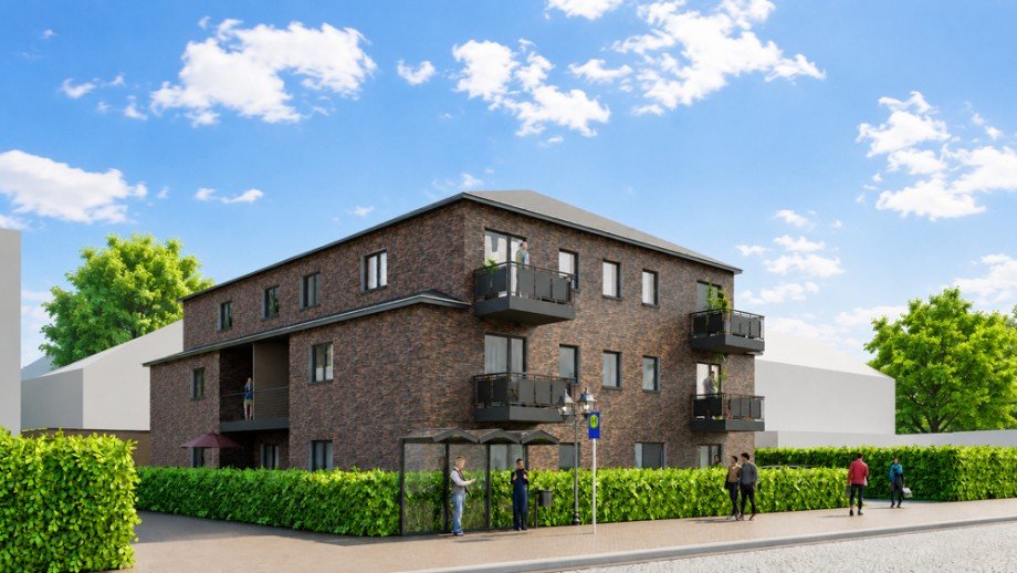 Visualisierung_Au�enansicht Wohnung Schortens