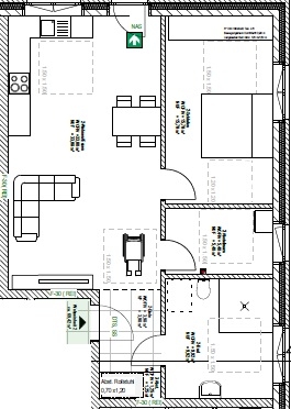 Wohnung Nr. 2 Wohnung Schortens