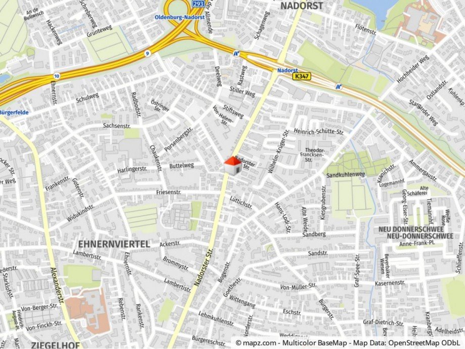 Mikrolage Haus Oldenburg