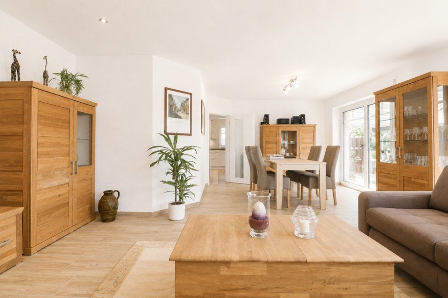 Wohnzimmer Einfamilienhaus Bockhorn