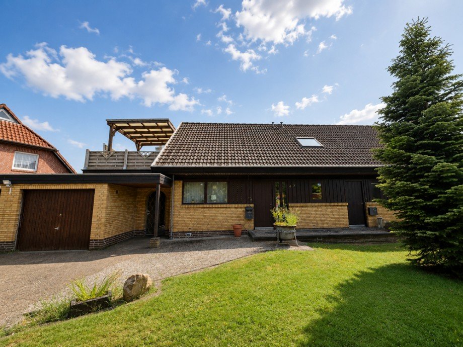 Au�enansicht Einfamilienhaus Oldenburg
