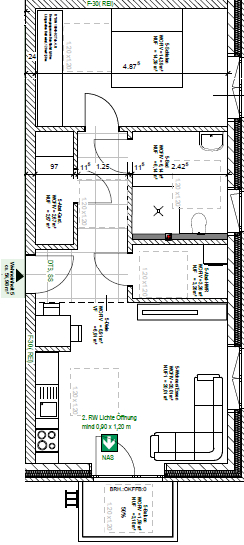 Wohnung Nr. 5 Wohnung Schortens