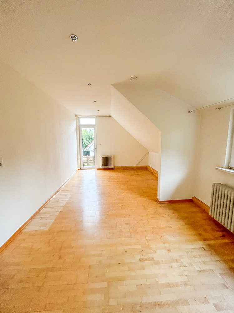 Wohnzimmer Etagenwohnung Hude
