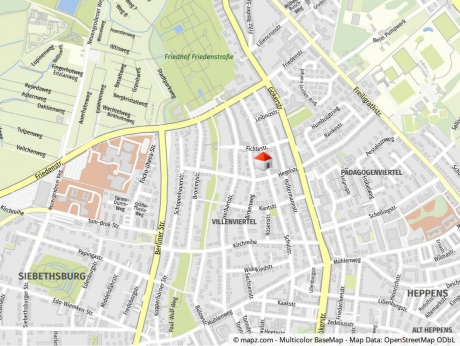 Lage Souterrainwohnung Wilhelmshaven