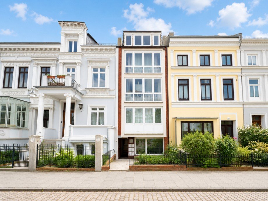 Au�enansicht Etagenwohnung Bremen