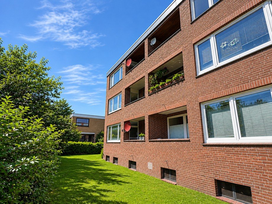 Hinteransicht Etagenwohnung Oldenburg