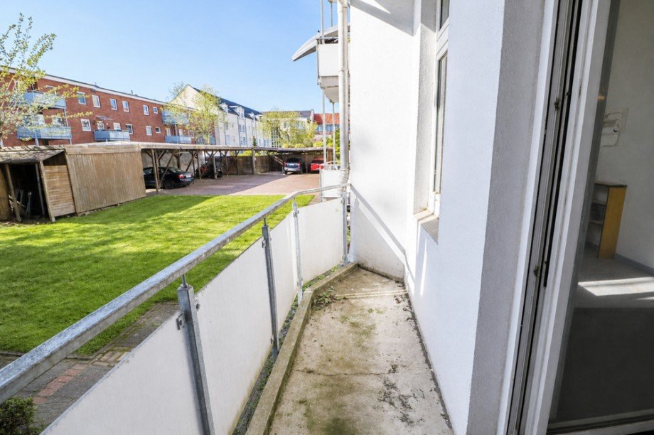 Balkon Erdgeschosswohnung Wilhelmshaven