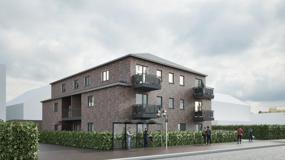 Visualisierung_Au�enansicht Wohnung Schortens