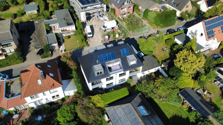 Au�enansicht_Vogelperspektive Mehrfamilienhaus Oldenburg