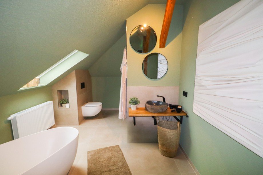 Badezimmer Dachgeschosswohnung Oldenburg
