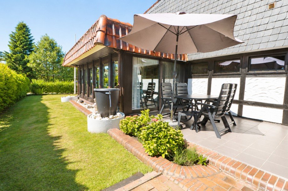 Terrasse Ferienhaus Butjadingen / Burhave