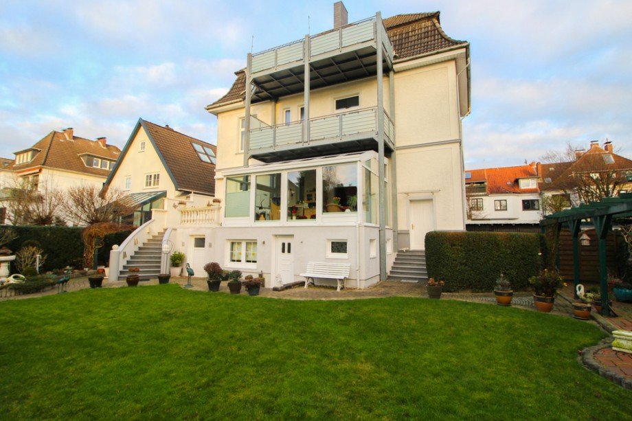R�ckansicht Etagenwohnung Wilhelmshaven