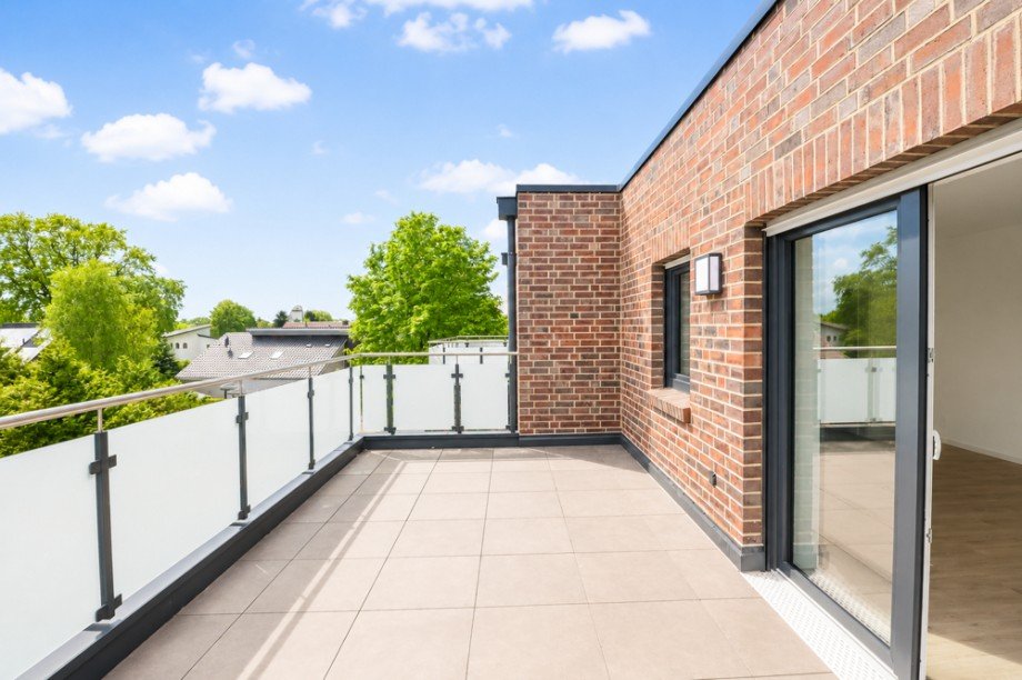 Balkon Dachgeschosswohnung Schortens