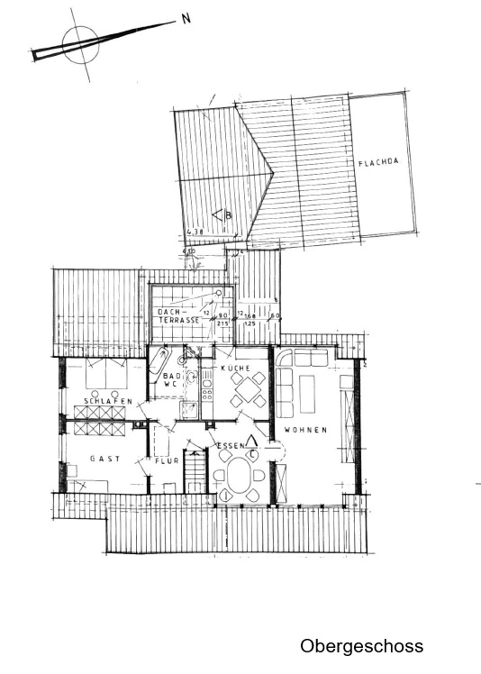 Grundriss OG Zweifamilienhaus Diepholz