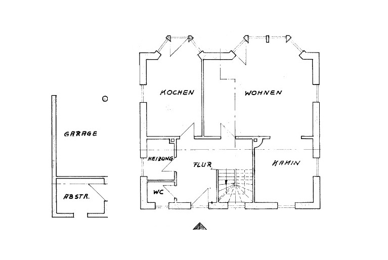 Grundriss_Erdgeschoss Einfamilienhaus Hatten