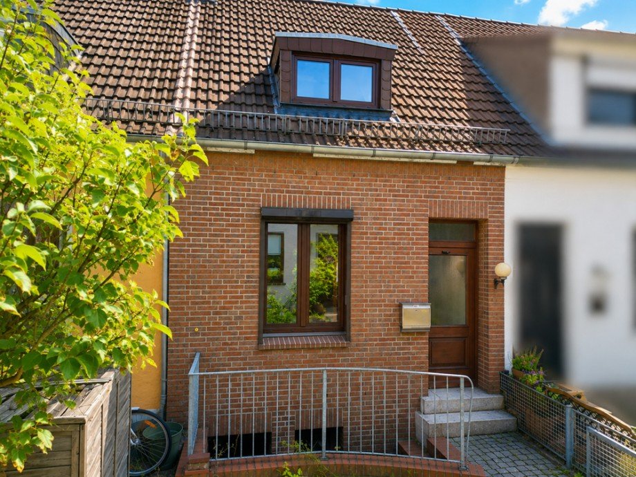 Au�enansicht Reihenmittelhaus Bremen