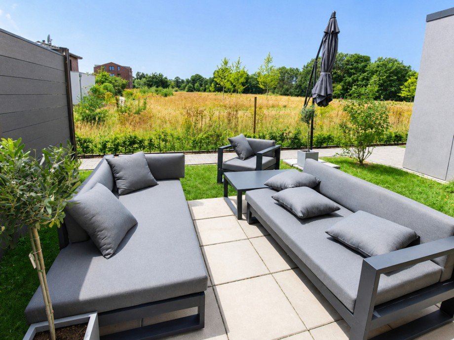 Terrasse und Gartenanteil Erdgeschosswohnung Oldenburg (Oldenburg) / Eversten