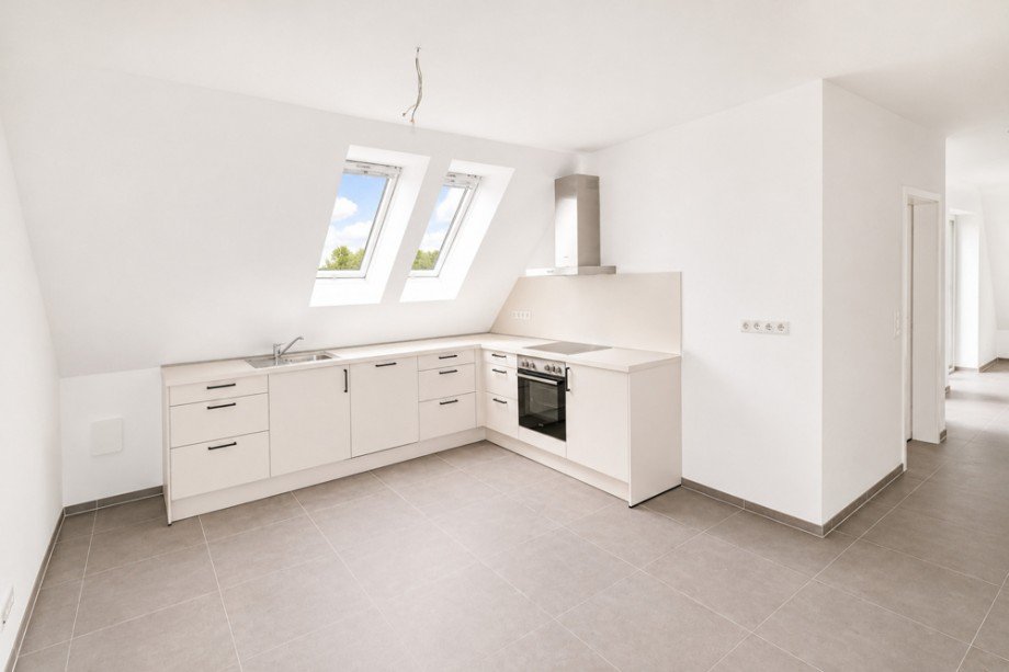 K�che und Essbereich Dachgeschosswohnung Oldenburg