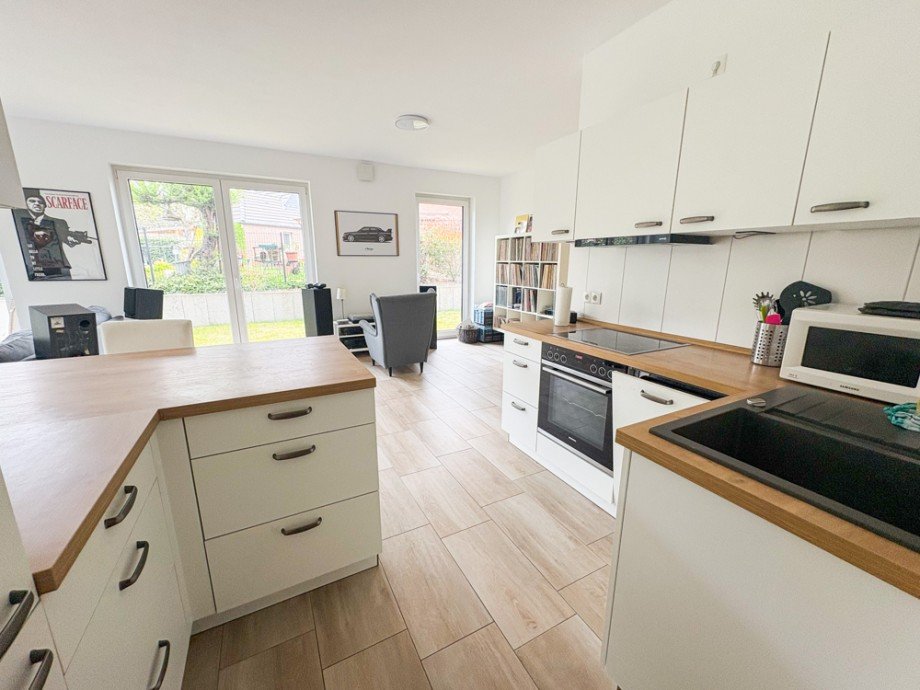 Wohn- und Essbereich Erdgeschosswohnung Hude