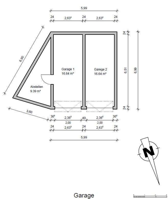 Garage Grundriss Einfamilienhaus Oldenburg