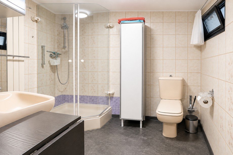 1. Badezimmer Ferienhaus Butjadingen / Burhave