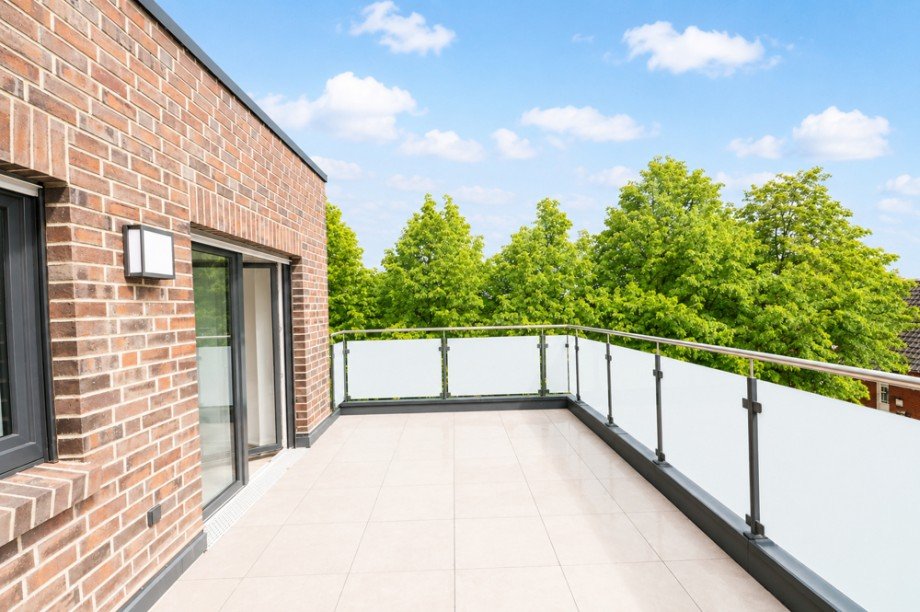 Balkon Dachgeschosswohnung Schortens