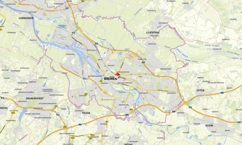 Lage Souterrainwohnung Bremen