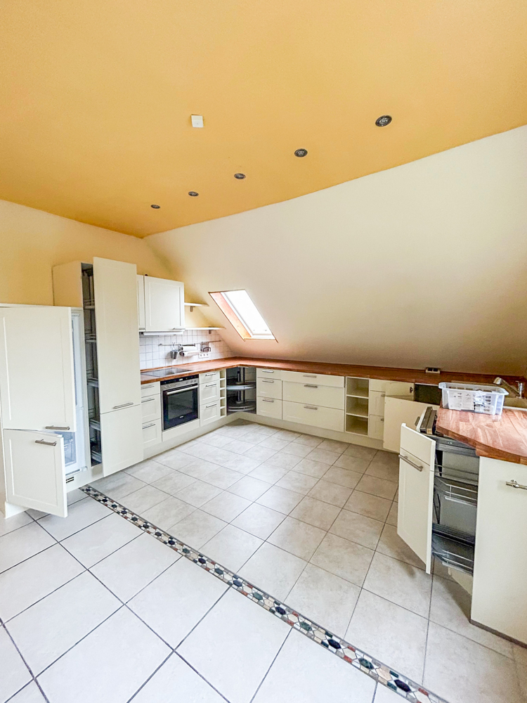 K�che und Essbereich Etagenwohnung Hude