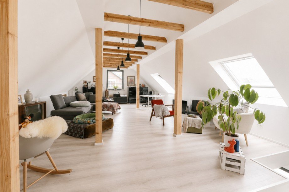Ausgebauter Dachboden Einfamilienhaus Varel