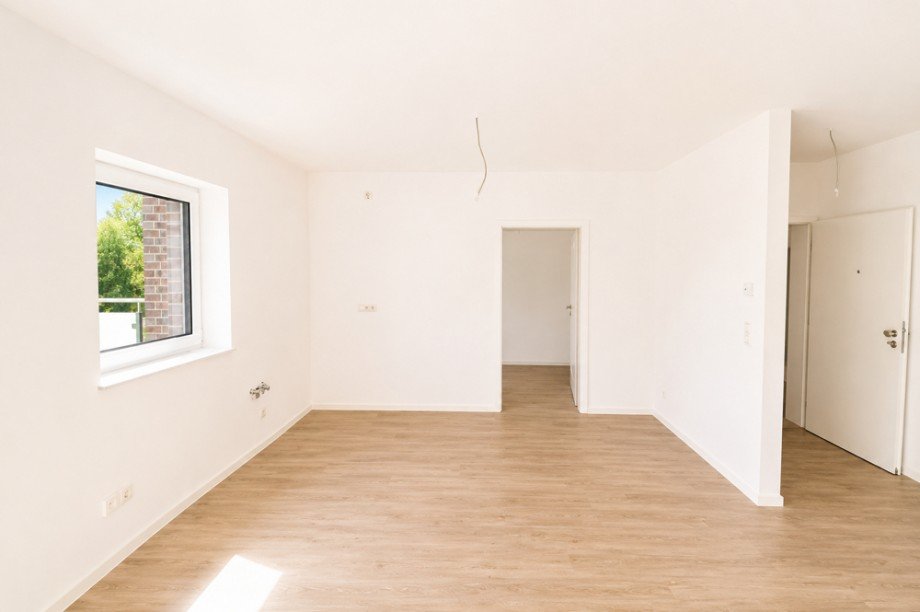 Wohn- und Essbereich Dachgeschosswohnung Schortens