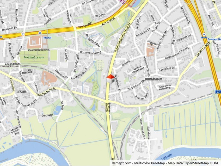 Lage Etagenwohnung Bremen