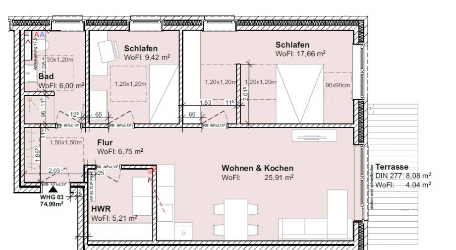 Wohnung 3 Erdgeschosswohnung Brake