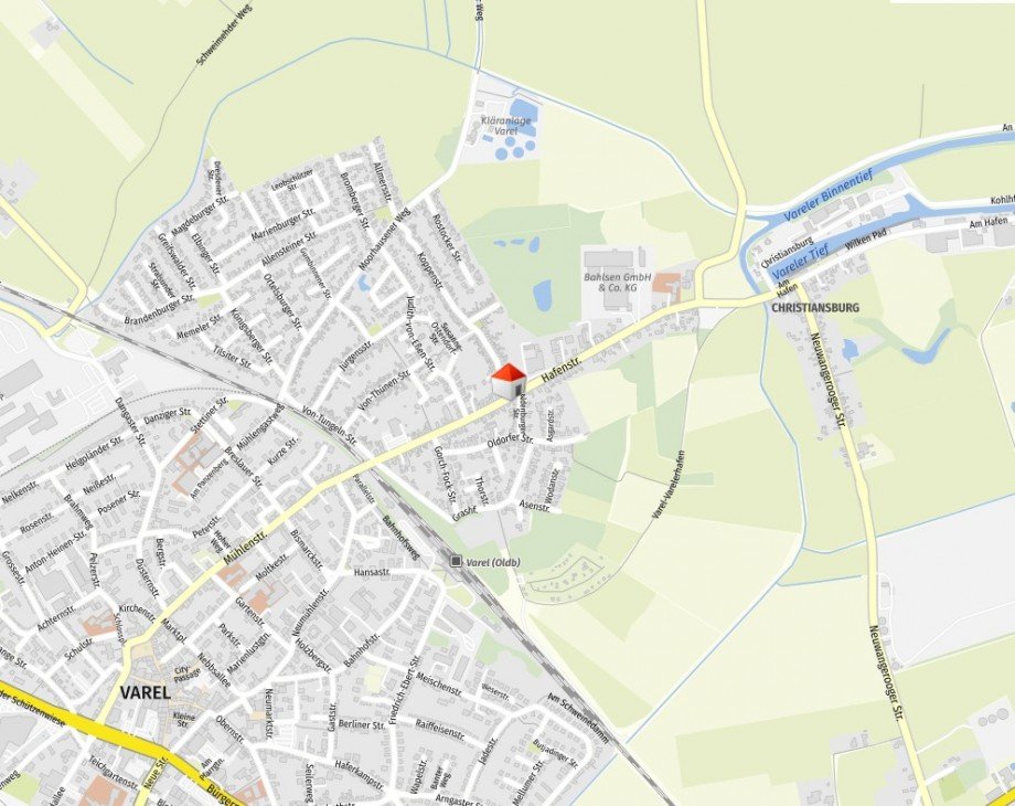 Mikrolage Etagenwohnung Varel