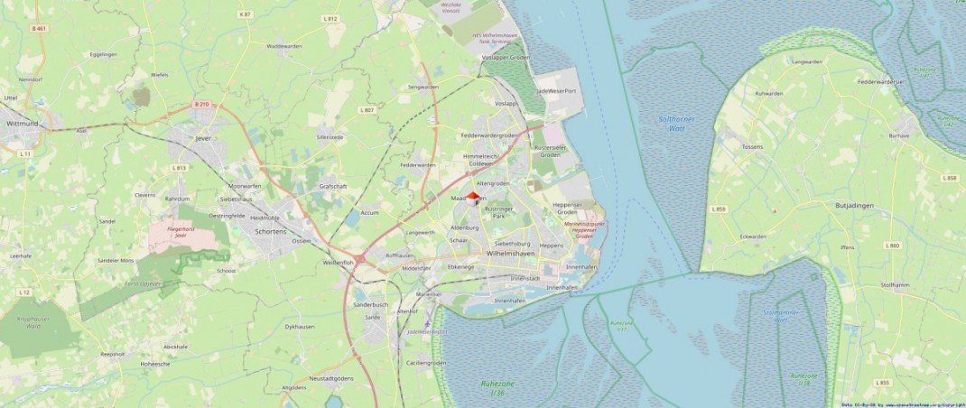 Makrolage Etagenwohnung Wilhelmshaven