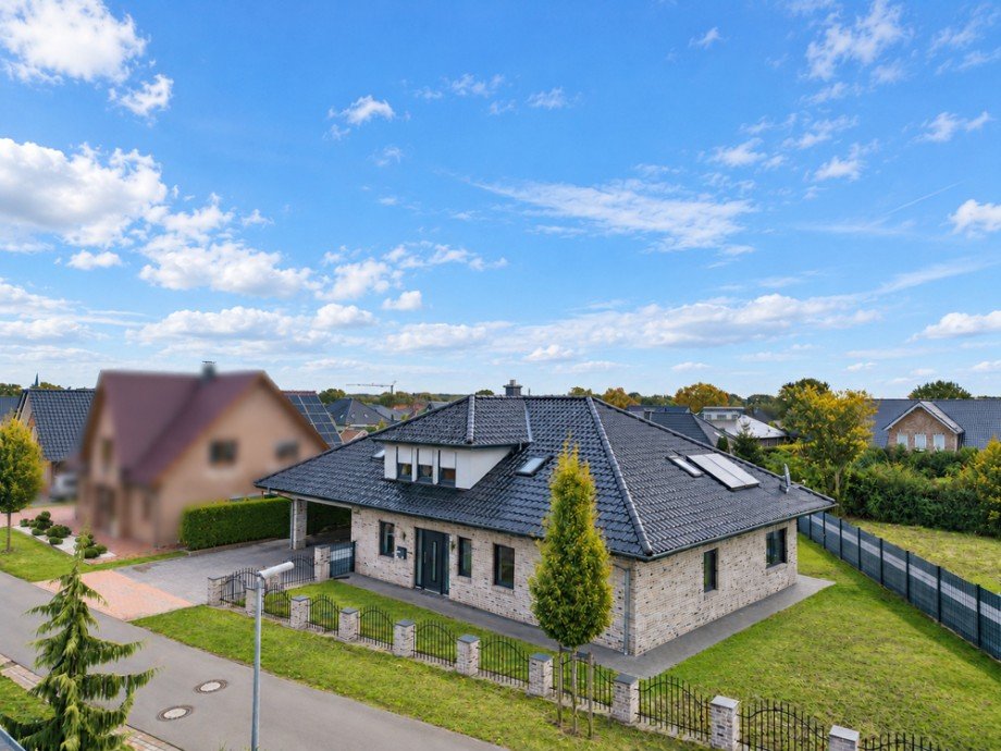 Au�enansicht Zweifamilienhaus Herzlake